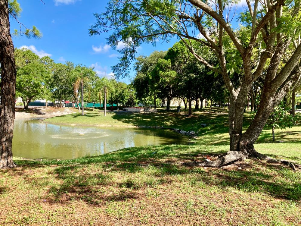 Reflections Park - pond